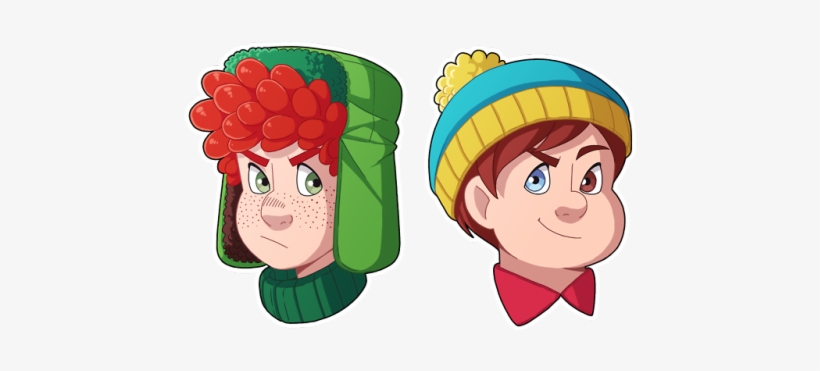 Whoever Reposts My Art, Yo Moms A Hoe - South Park Kyle Freckles, transparent png #1851403