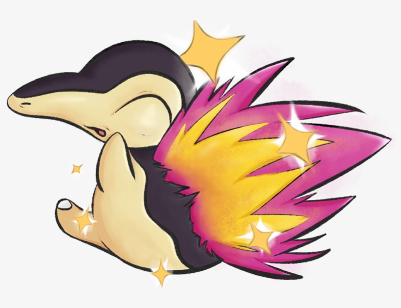 Shiny Gen 2 Cyndaquil - Cyndaquil, transparent png #1851483