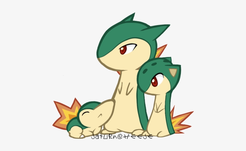 Source - Http - //www - Deviantart - Com/art/cyndaquil - Pokemon Cyndaquil Family, transparent png #1851507