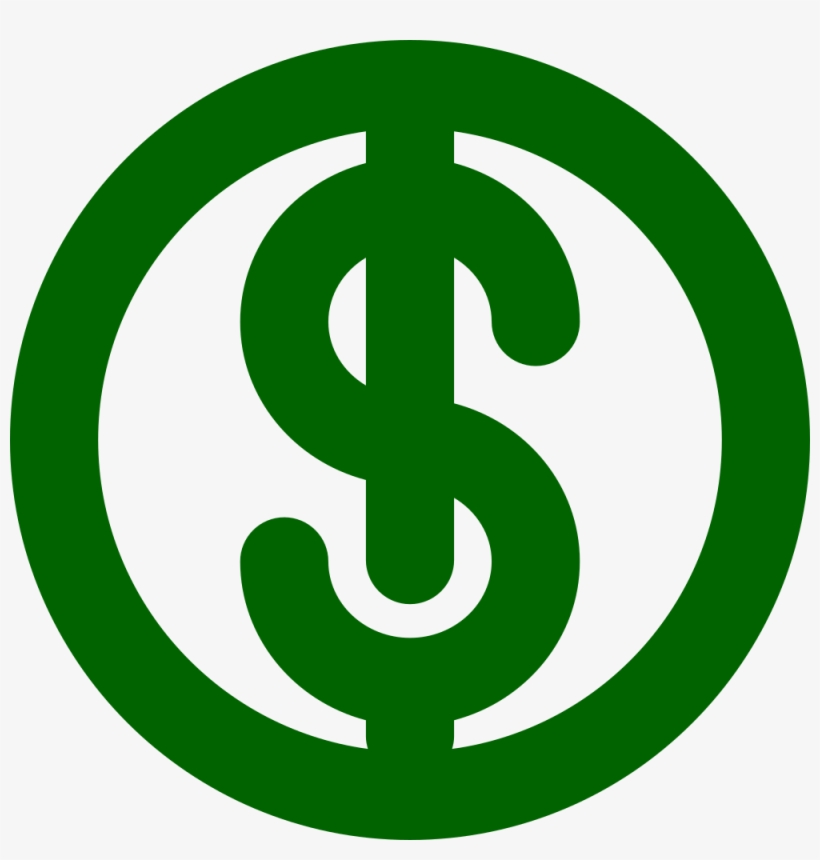 Dollar Sign Green - Green Lantern Logo Png, transparent png #1851619