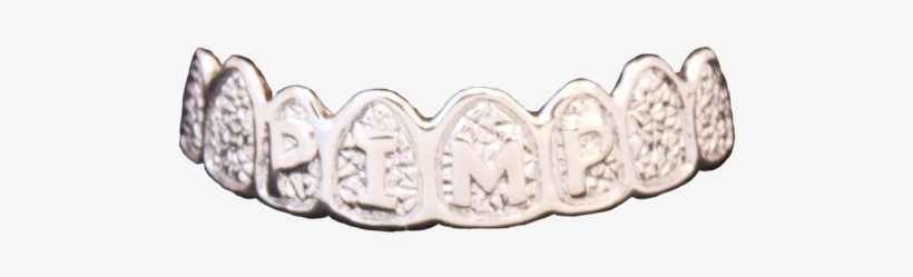 10131 Pimp Grillz - Silver, transparent png #1851699