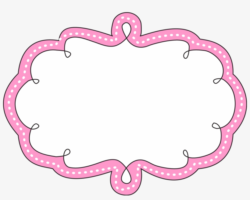Doodle Frames, Cute Frames, Name Labels, Borders And - Borders And Frames, transparent png #1851731