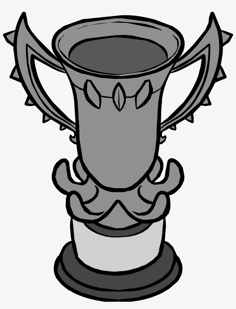 Games Trophy Club Penguin Graphic Royalty Free Download - Monsters University Scare Games Trophy, transparent png #1851877