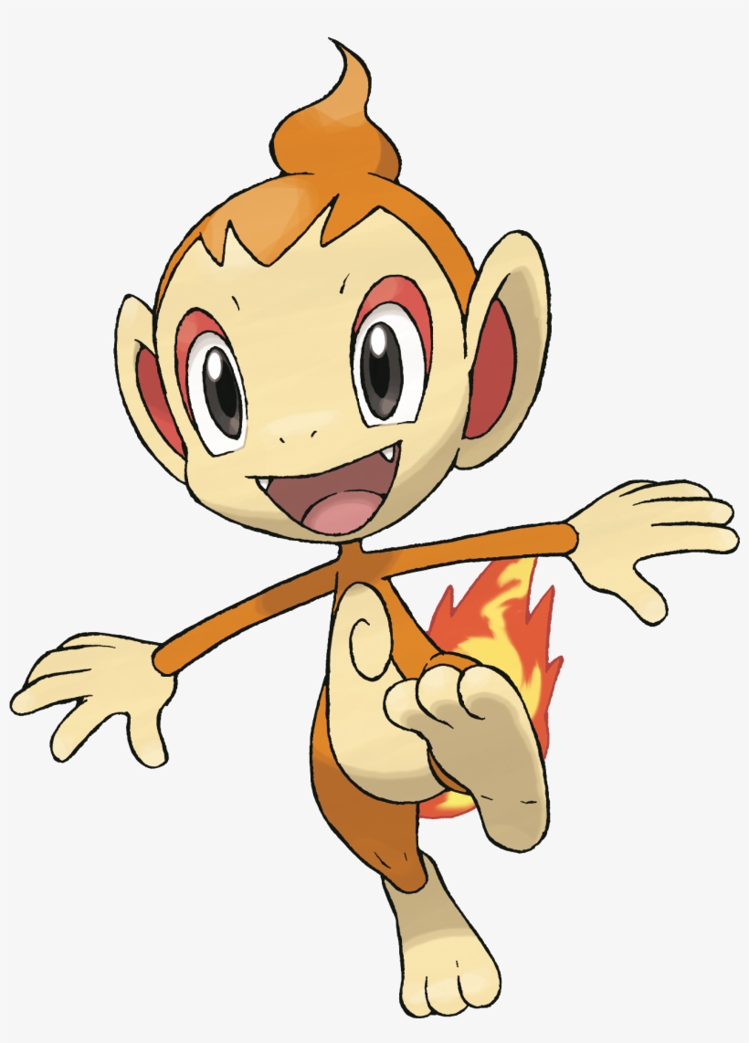 Chimchar Pokemon - Pokemon Chimchar, transparent png #1851946