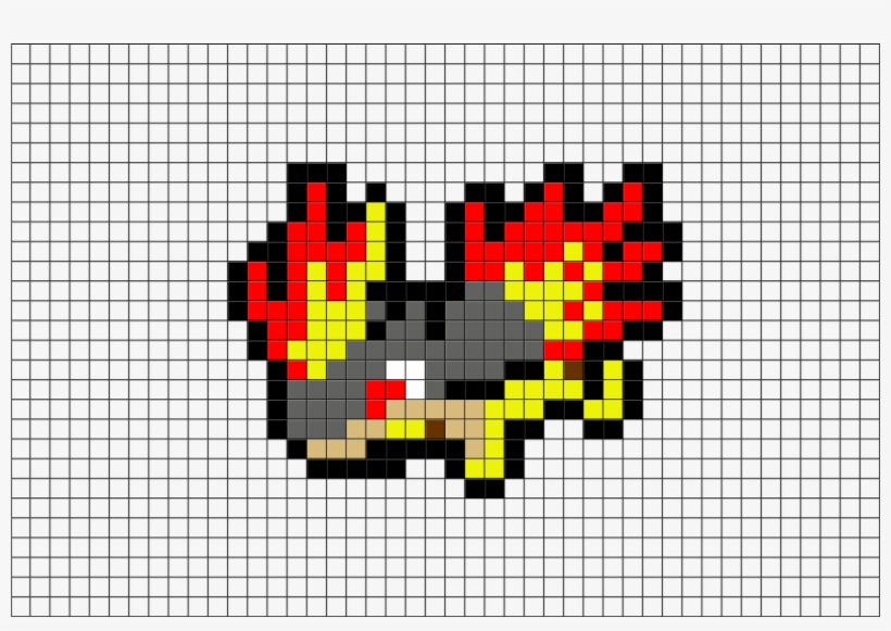 Pokemon Cyndaquil Pixel Art, transparent png #1851948