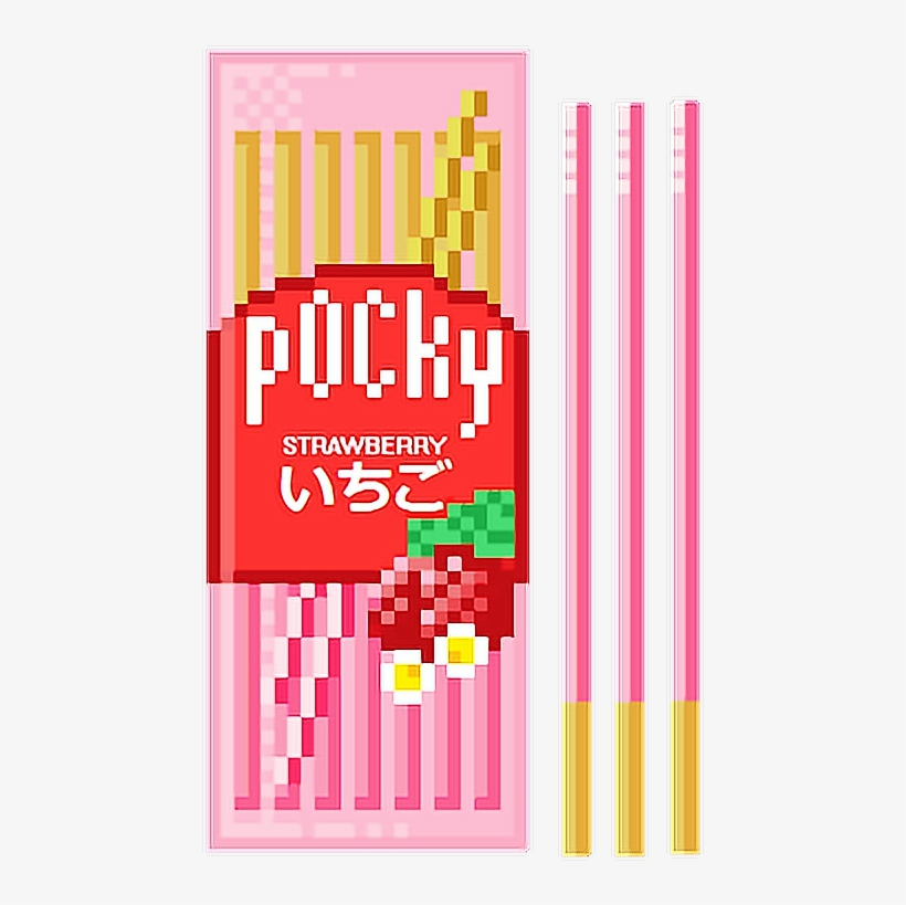 Report Abuse - Pocky Pixel Art, transparent png #1852121