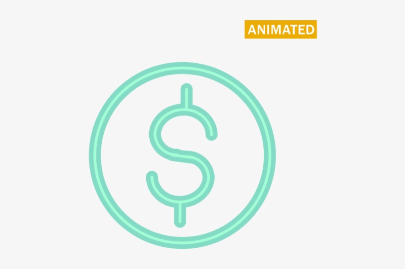 Dollar Sign - Icon, transparent png #1852124