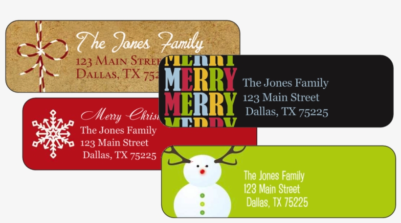 Today Is The Last Day For This Vistaprint Label Offer - Christmas Card, transparent png #1852190
