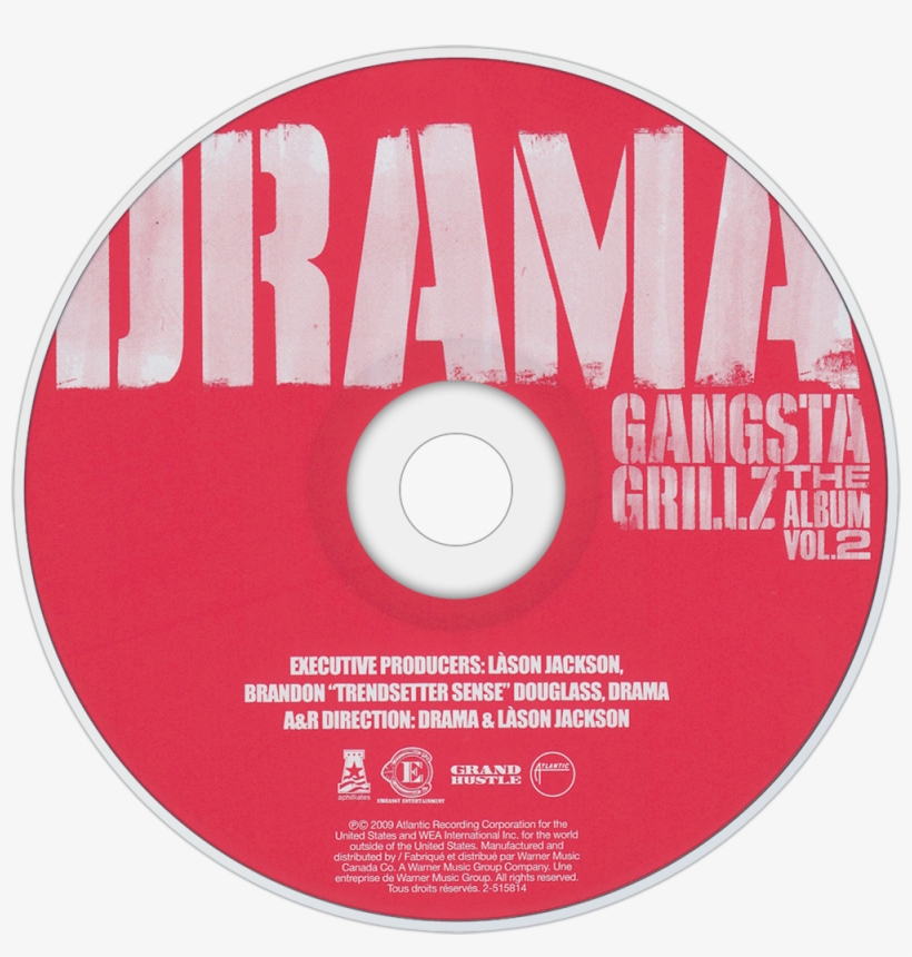 2 Cd - Dj Drama Gangsta Grillz The Album, transparent png #1852474