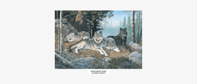 Watchful Eyes - Northern Promotions Framed Art - Watchful Eyes By Terry, transparent png #1852523