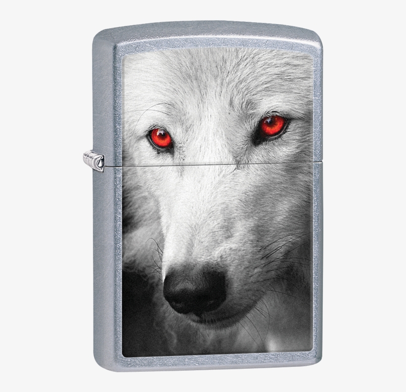 #28877 Wolf With Red Eyes - White Wolf Red Eyes, transparent png #1852711