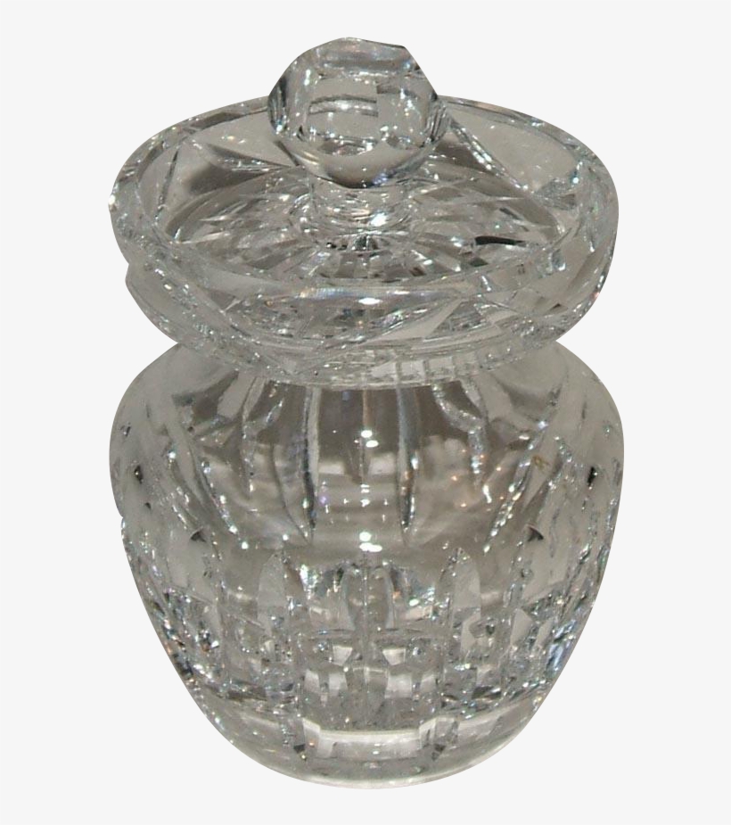 Vintage Waterford Crystal Small Honey Jar 132/847 Jam - Crystal, transparent png #1852810