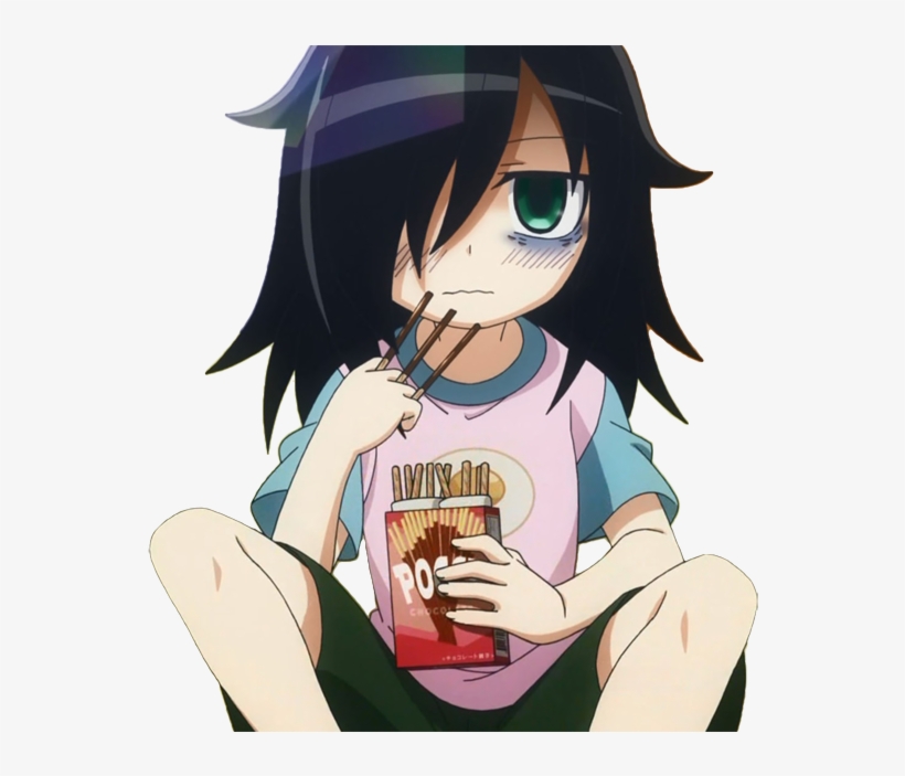 345kib, 700x622, Tomoko Pocky - Томоко Куроки, transparent png #1852980