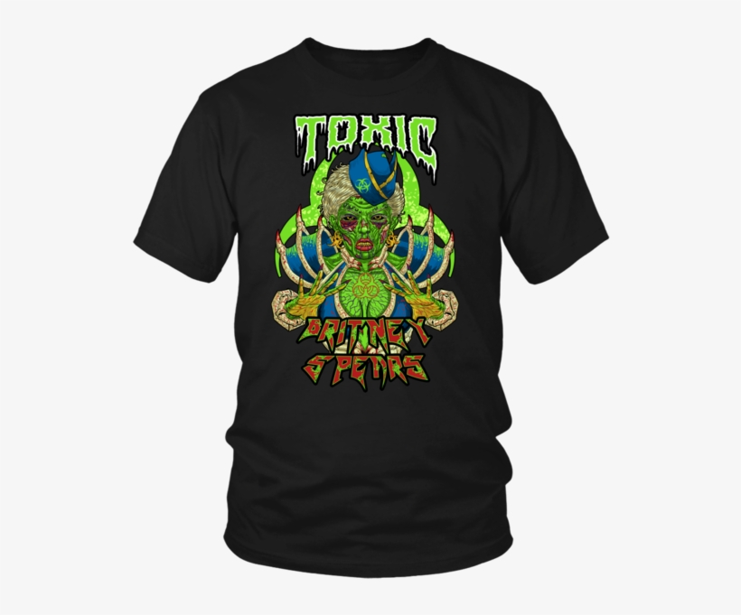 Toxic Metal Shirt - Britney Spears Metal T Shirt, transparent png #1852997