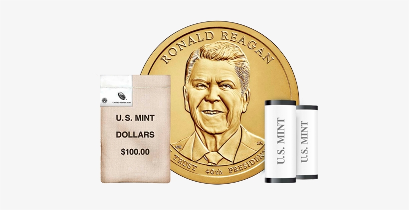 Ronald Reagan Presidential 2016 Rolls, Bags And Boxes - Presidential Dollars(update Your Collection), transparent png #1853000