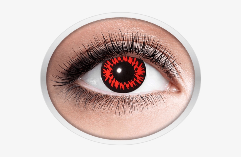 Freaklens Red Wolf - Eyecatcher Fashion Contact Lens - Red Wolf -, transparent png #1853001