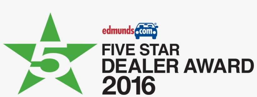 Edmunds Five Star Dealer Award, transparent png #1853063