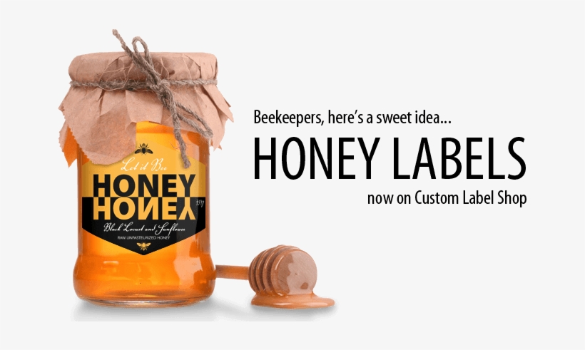 Personalized And Custom Labels Custom Label Shop - Honey Labels, transparent png #1853065