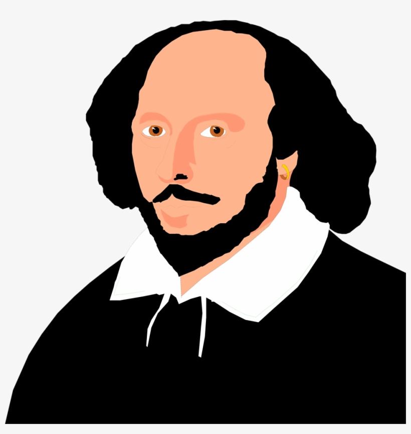 Shakespeare Vector - Clipart Shakespeare Png, transparent png #1853150