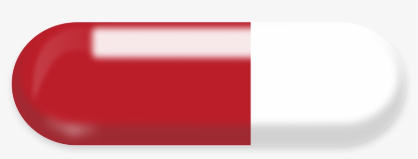 How To Set Use Red And White Pill Clipart, transparent png #1853273