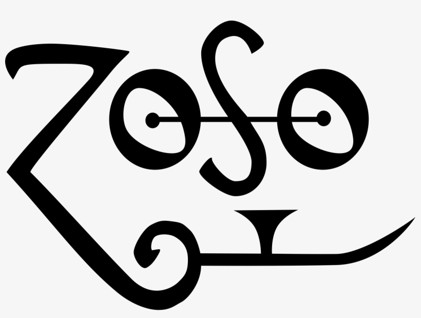 Jimmy Page's "zoso" Saturn Sigil - Zoso Jimmy Page, transparent png #1853753