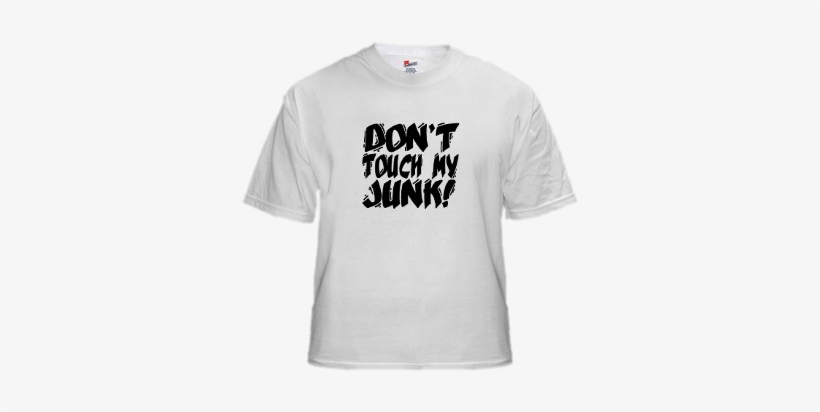 Don't Touch My Junk T-shirt - Cool Maths T Shirts, transparent png #1854290