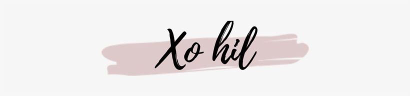 Xo Hil - Calligraphy, transparent png #1854559