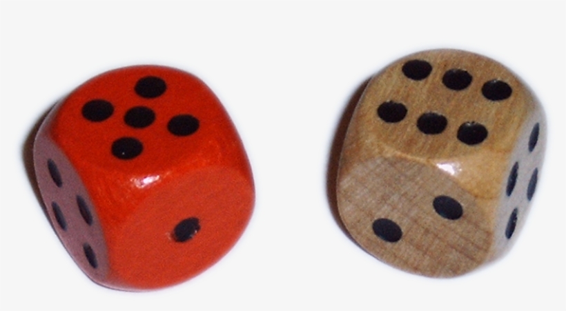 File - Dices5-6 - Dices, transparent png #1854799