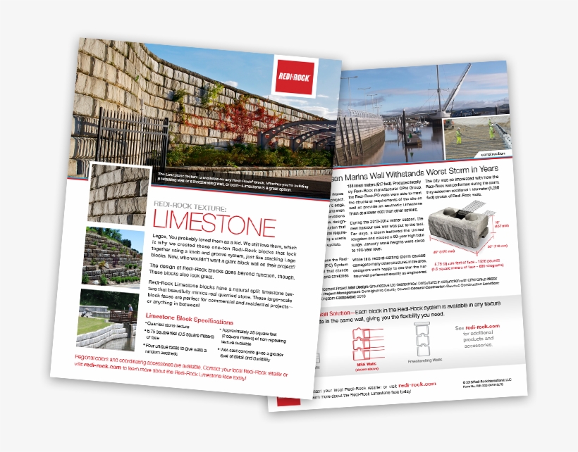 Get The Printable Info Sheet - Redi-rock International, L.l.c., transparent png #1855052