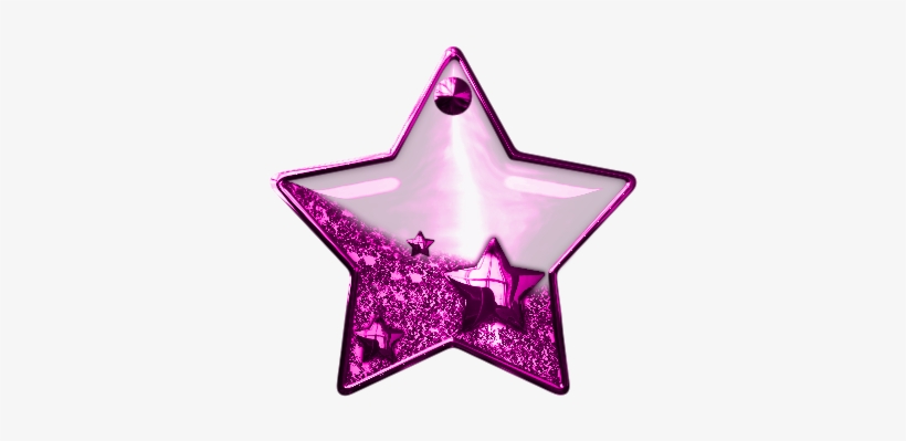 Glitter Star Png Photoscape - Estrela Com Glitter Em Png, transparent png #1855232