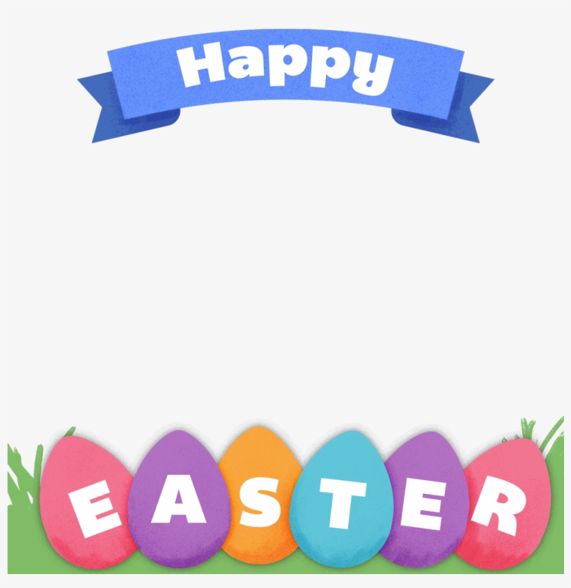 Easter Frames For Png Photo Happy Easter Frame Png Free