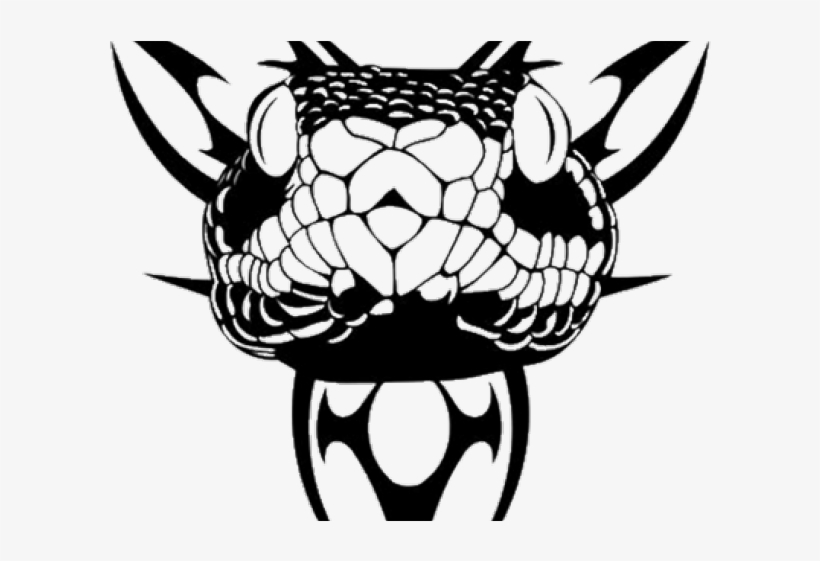 Tribal Clipart Snake - Stickers Logo Snake, transparent png #1855756