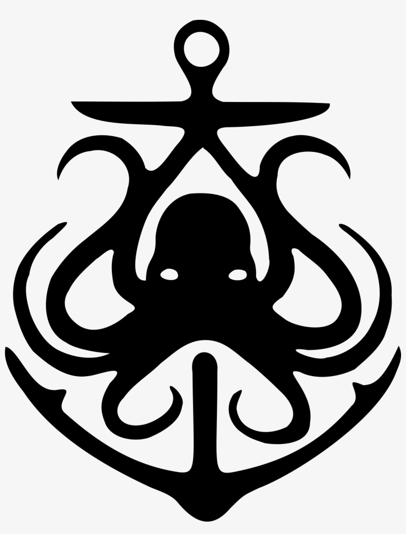 This Free Icons Png Design Of Octopus Anchor, transparent png #1855784