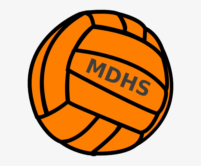 How To Set Use Orange Volleyball Clipart, transparent png #1856068