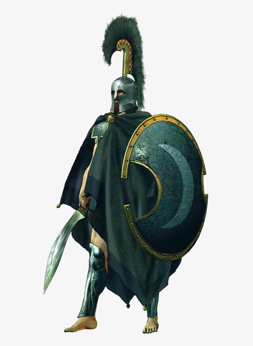 “ Thespian Warrior This Warrior Represents The 700 - Thespians Greece, transparent png #1856430