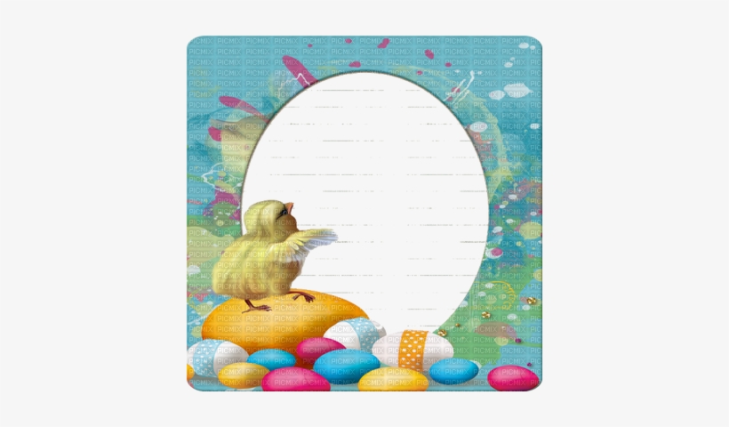 Easter Frame Deco - Duck, transparent png #1856538