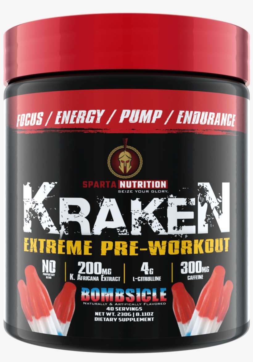 Sparta Nutrition Kraken Pre Workout, transparent png #1856883