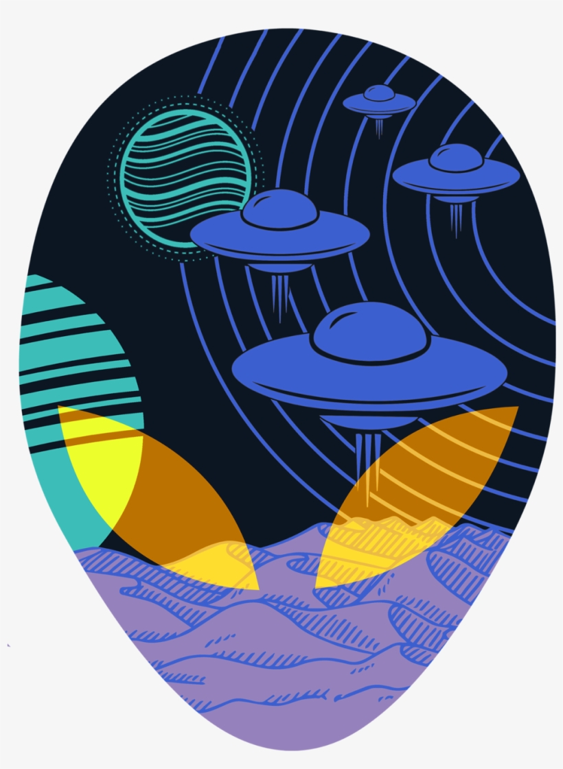 Alien Head Invasion 2500px - Extraterrestrial Life, transparent png #1856992