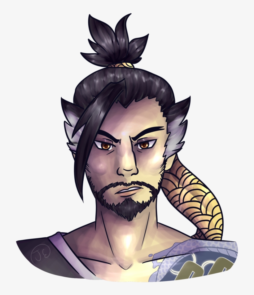 Hanzo Head Png Png Library Library - Library, transparent png #1857079
