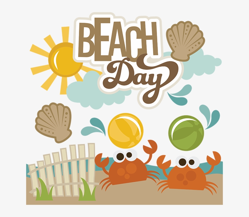 Volleyball Clipart Church - Beach Day, transparent png #1857197