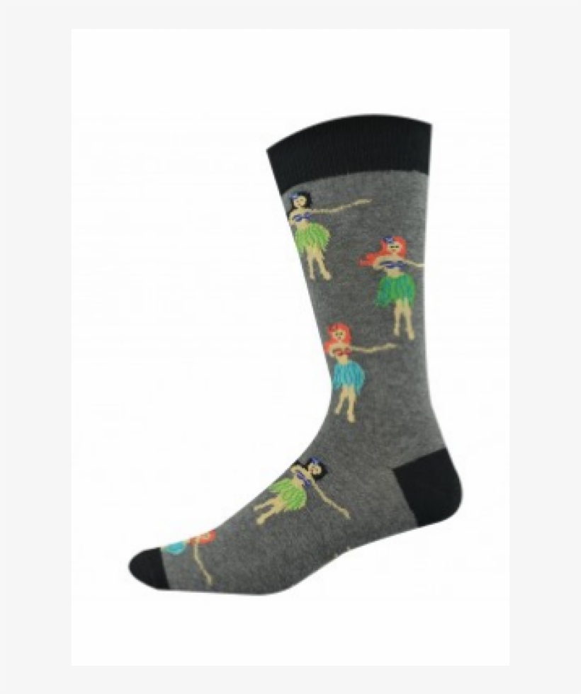 Bamboozld Mens Hula Girl Socks - Sock, transparent png #1857198