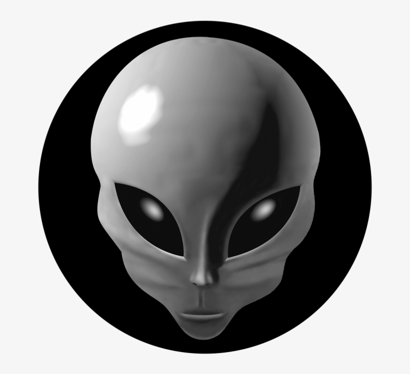 Alien Head - Apollo Design He-1114 Apollo Alien Headglass Gobo, transparent png #1857247