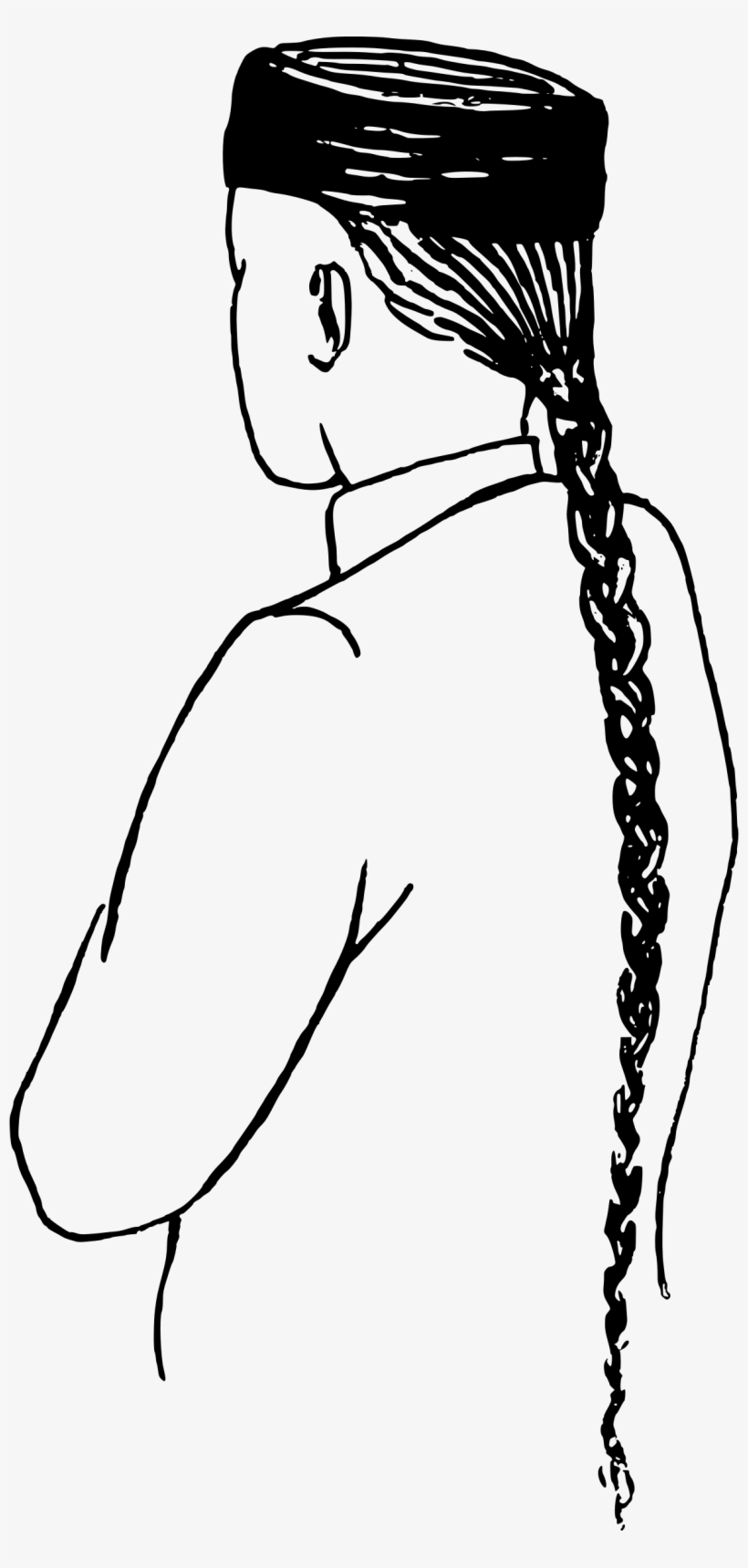 This Free Icons Png Design Of Chinese Ponytail, transparent png #1857344