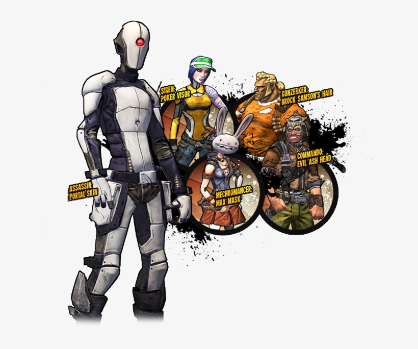 Guy With The Gun Borderlands 2, transparent png #1857591