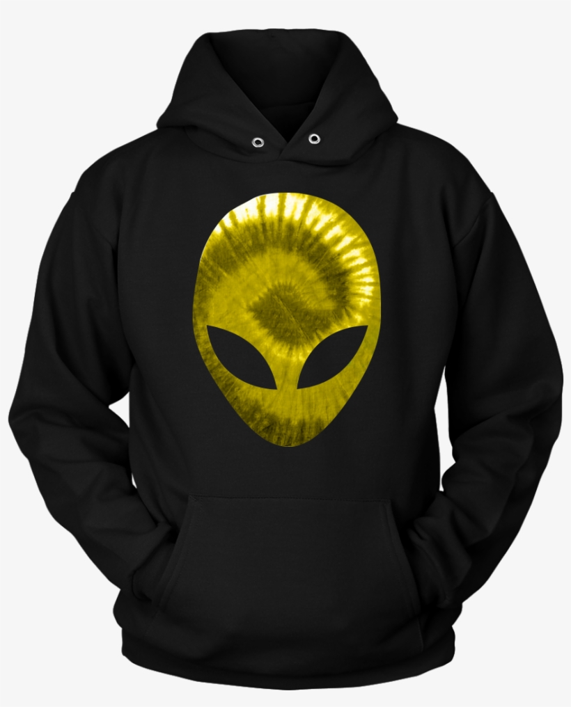 Alien Head Hoodie Extra-terrestrial Yellow Holographic - September 1978 T Shirt, transparent png #1857736