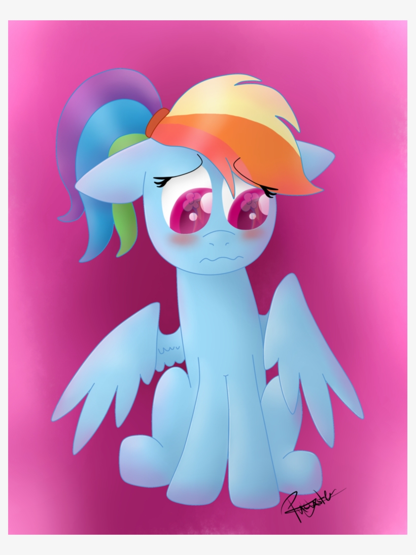 Ponytail By Pucksterv-d9ul2qh - Cartoon, transparent png #1857760