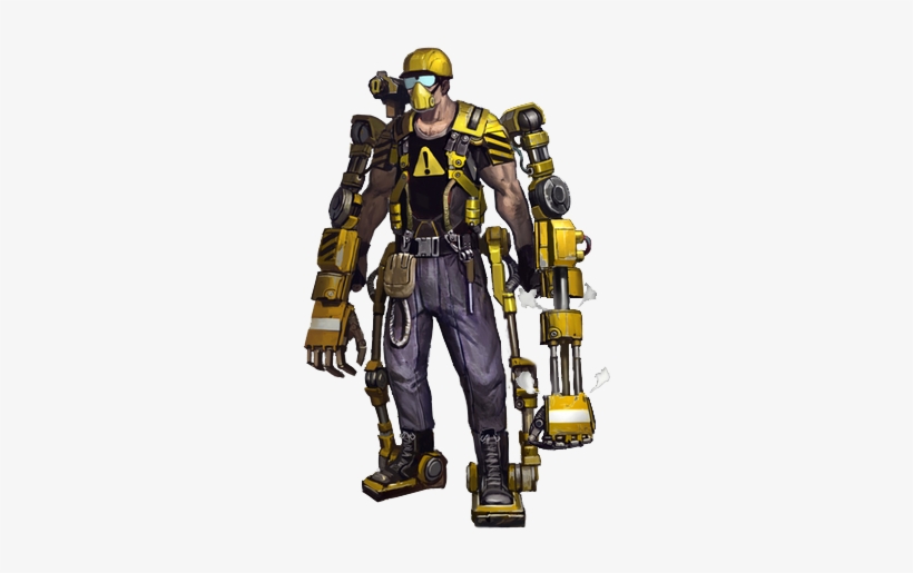 It Will Probably Be Automated, So That When The City - Borderlands 2 Combat Engineer, transparent png #1857824