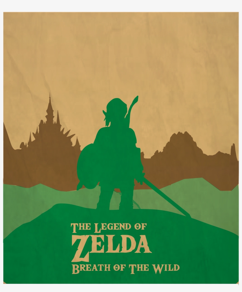 Breath Of The Wild Minimalist Poster Visit Blazezelda - Minimalist Poster, transparent png #1858034