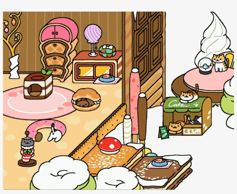 Neko Atsume Cartoon Drawing - Nekowatch Slim Samsung Galaxy S8 Case By Bailey1rox, transparent png #1858903