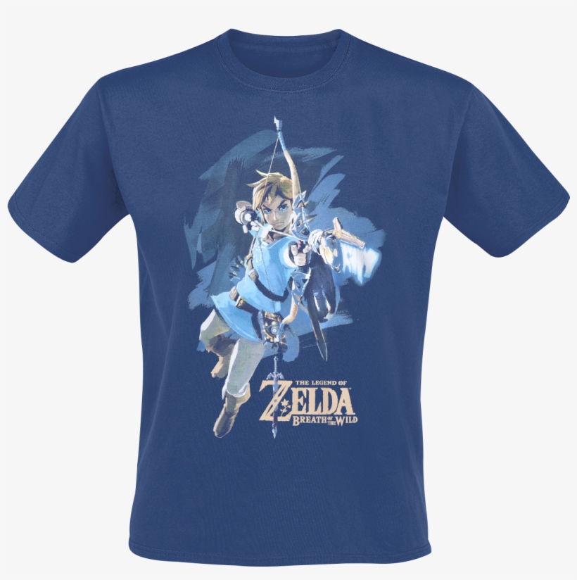The Legend Of Zelda - Zelda Breath Of The Wild T Shirt, transparent png #1858974